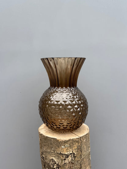 Vaas Textuur taupe (groot)