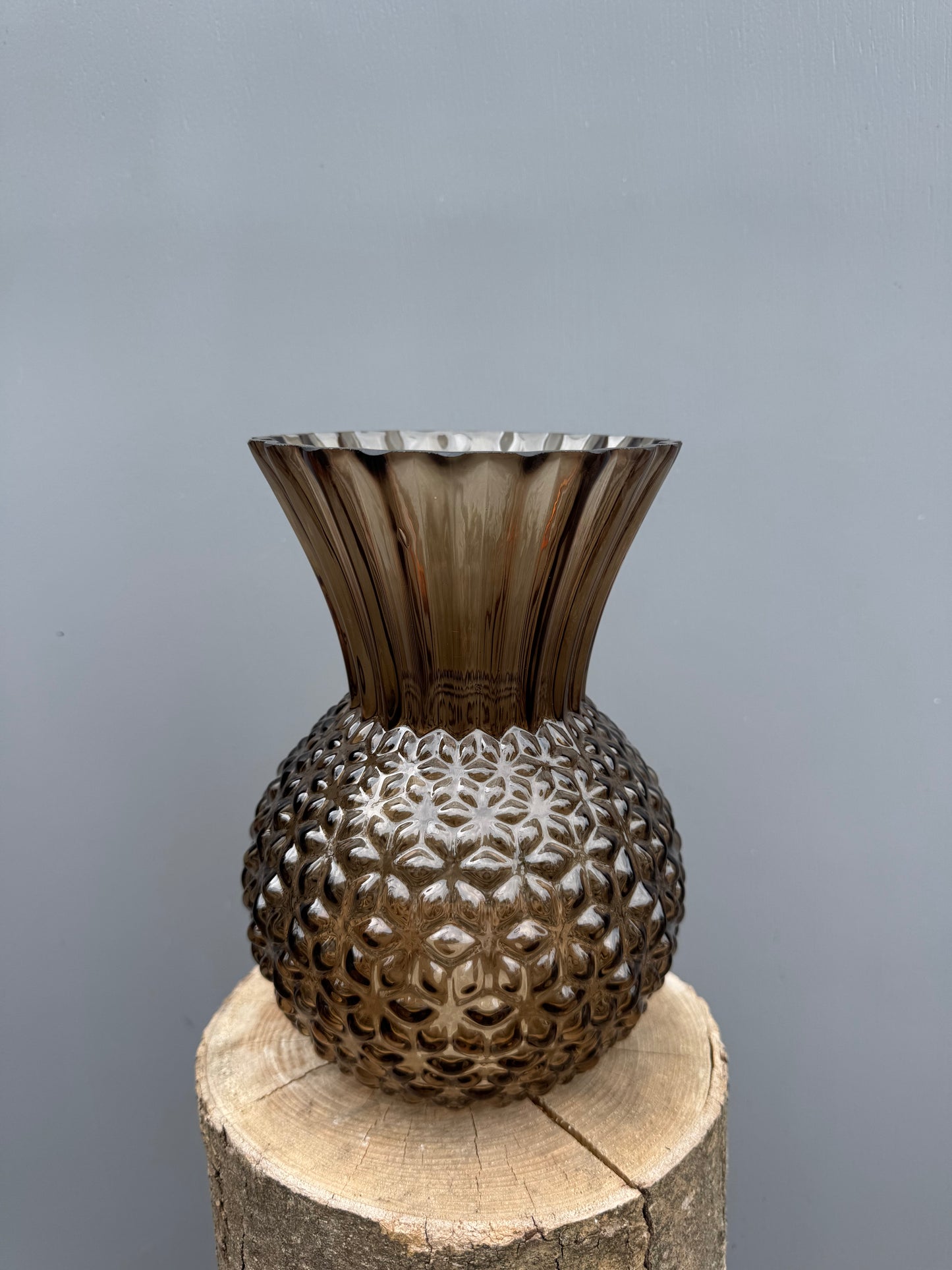 Vaas Textuur taupe (klein)