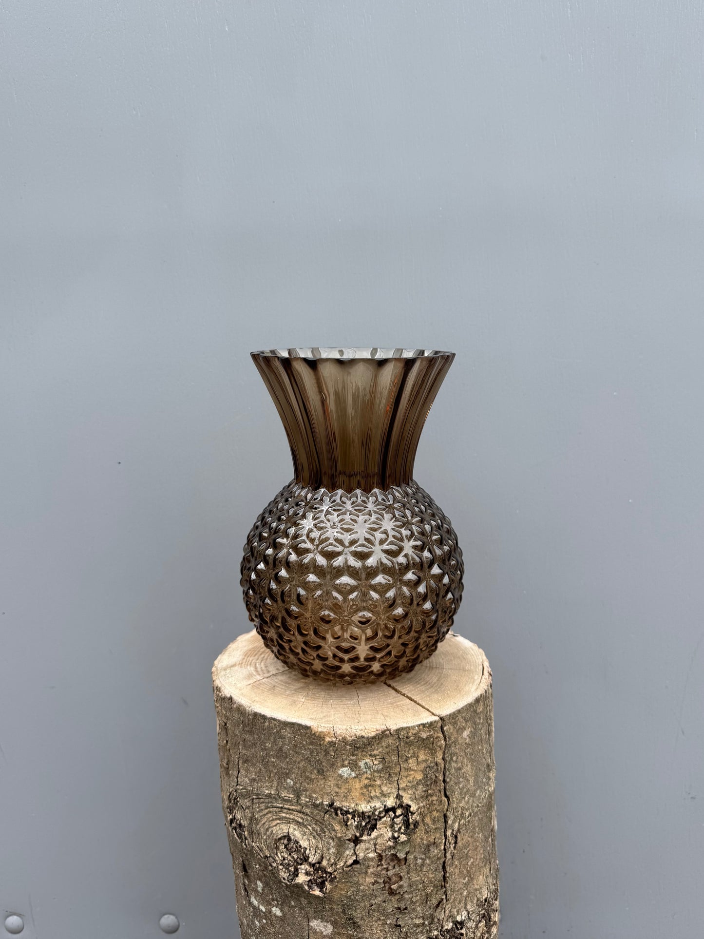 Vaas Textuur taupe (klein)